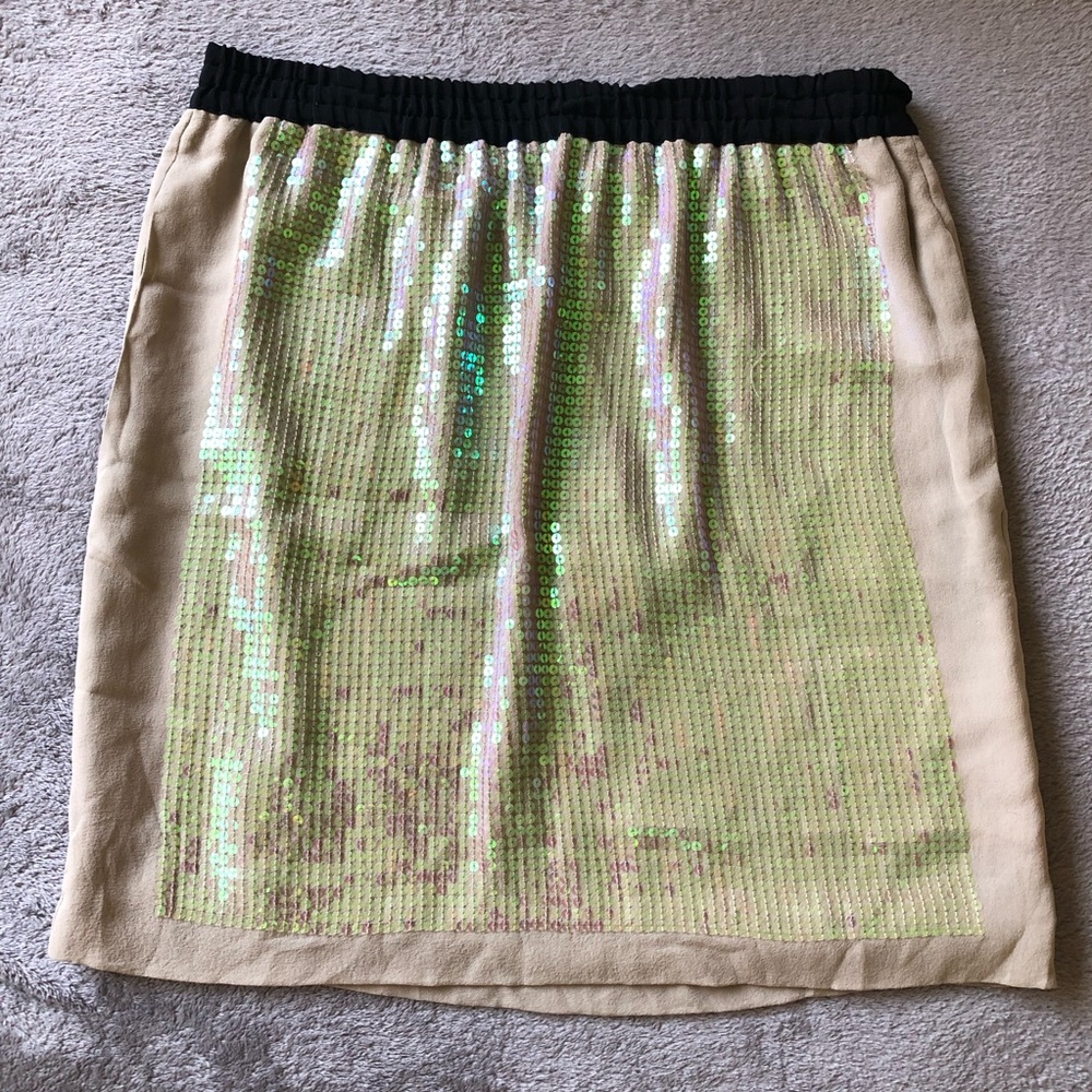 BCBG Sequined Skirt